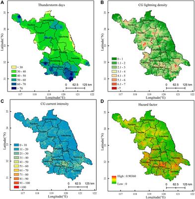 Lightning Disaster Risk Zoning in Jiangsu Province of China Based on the Analytic Hierarchy Process and Entropy Weight Method